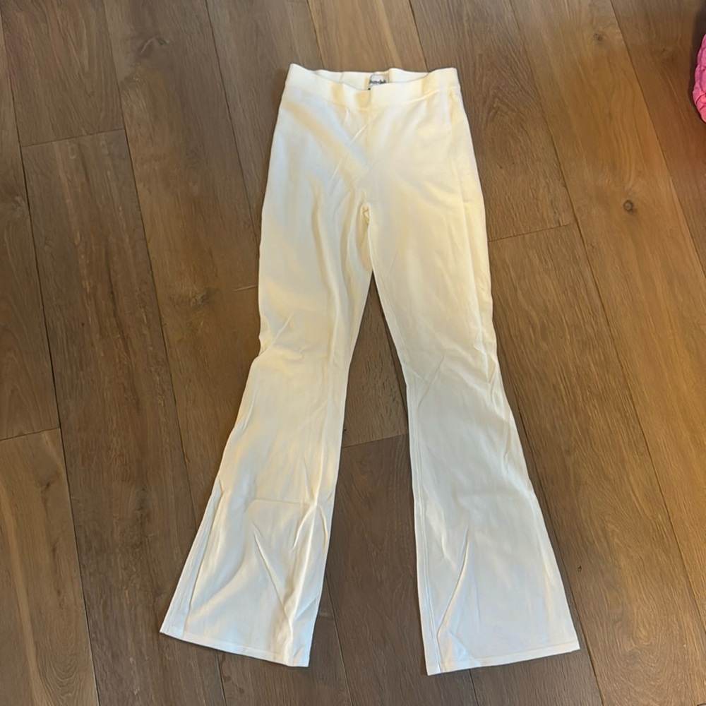 Aritzia Sunday Best White Lounge Pants